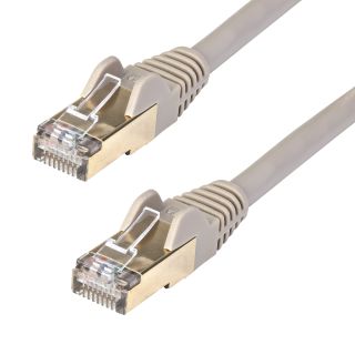 StarTech.com 10m Gray Cat6a Ethernet Cable STP Snagless - 6ASPAT10MGR - Featuring Snagless RJ45 Connectors - Available from SABR - StarTech.com Reseller