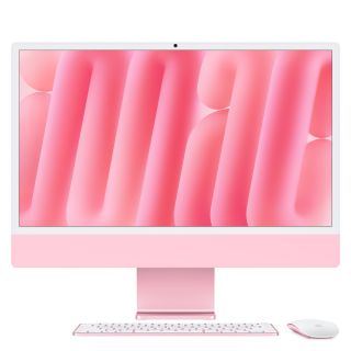 Apple iMac 24in Retina 4.5K Pink M4 10/10 Core CPU/GPU 4 Port 16GB/512GB - MWV53X/A