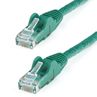 StarTech.com 2m Green Cat6 Ethernet Patch Cable Snagless - N6PATC2MGN - Featuring Snagless RJ45 Connectors - Available from SABR - StarTech.com Reseller