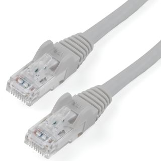 StarTech.com 1m Gray Cat6 Ethernet Patch Cable Snagless - N6PATC1MGR - Featuring Snagless RJ45 Connectors - Available from SABR - StarTech.com Reseller