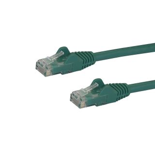StarTech.com 10m Green Cat6 Ethernet Patch Cable Snagless - N6PATC10MGN - Featuring Snagless RJ45 Connectors - Available from SABR - StarTech.com Reseller