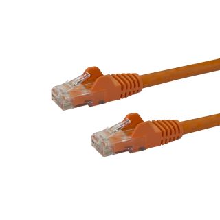 StarTech.com 7m Orange Cat6 Ethernet Patch Cable Snagless - N6PATC7MOR - Featuring Snagless RJ45 Connectors - Available from SABR - StarTech.com Reseller