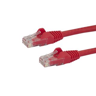 StarTech.com 7m Red Cat6 Ethernet Patch Cable Snagless - N6PATC7MRD - Featuring Snagless RJ45 Connectors - Available from SABR - StarTech.com Reseller