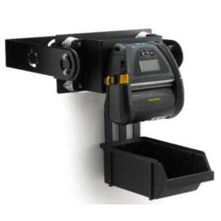 Zebra QLn420/ZQ630 Mobile Mount Kit - P1050667-035 - Includes Mounting Bracket and Media Bin - Printer Sold Separately