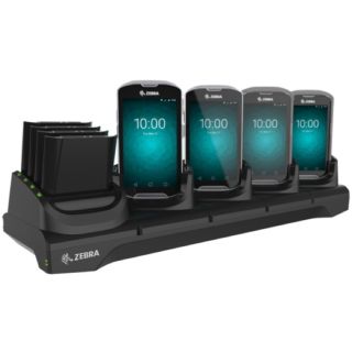Zebra 4 Slt Crdle w/4 Slt Btry Chrge Kit TC51/TC56 - CRD-TC51-5SC4B-01