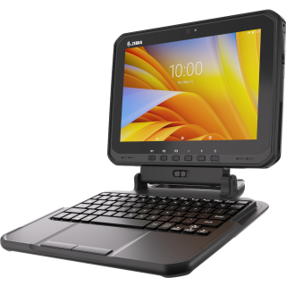 Zebra Companion Keyboard US ET8x - KYB-ET8X-2IN1-US1-01 - Rugged Keyboard. Pictured with rugged boot. Device sold separately
