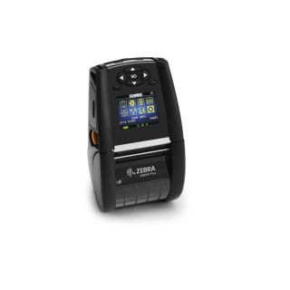 Zebra ZQ610 Plus WIFI/BT Direct Thermal Mobile  Printer - ZQ61-AAWAA04-00 - Wifi Model Shown - Featuring Color LCD Display