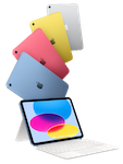 Apple iPad - 10th Generation. Available in WiFi and WiFI + Cellular Versions in a Range of Colours